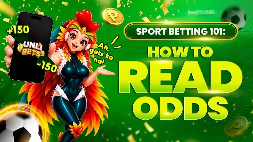 UnliBets sports betting graphic: Sport Betting 101, How to Read Odds